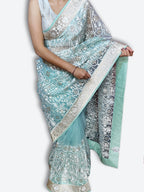 Azure Regal Timeless Elegance Saree