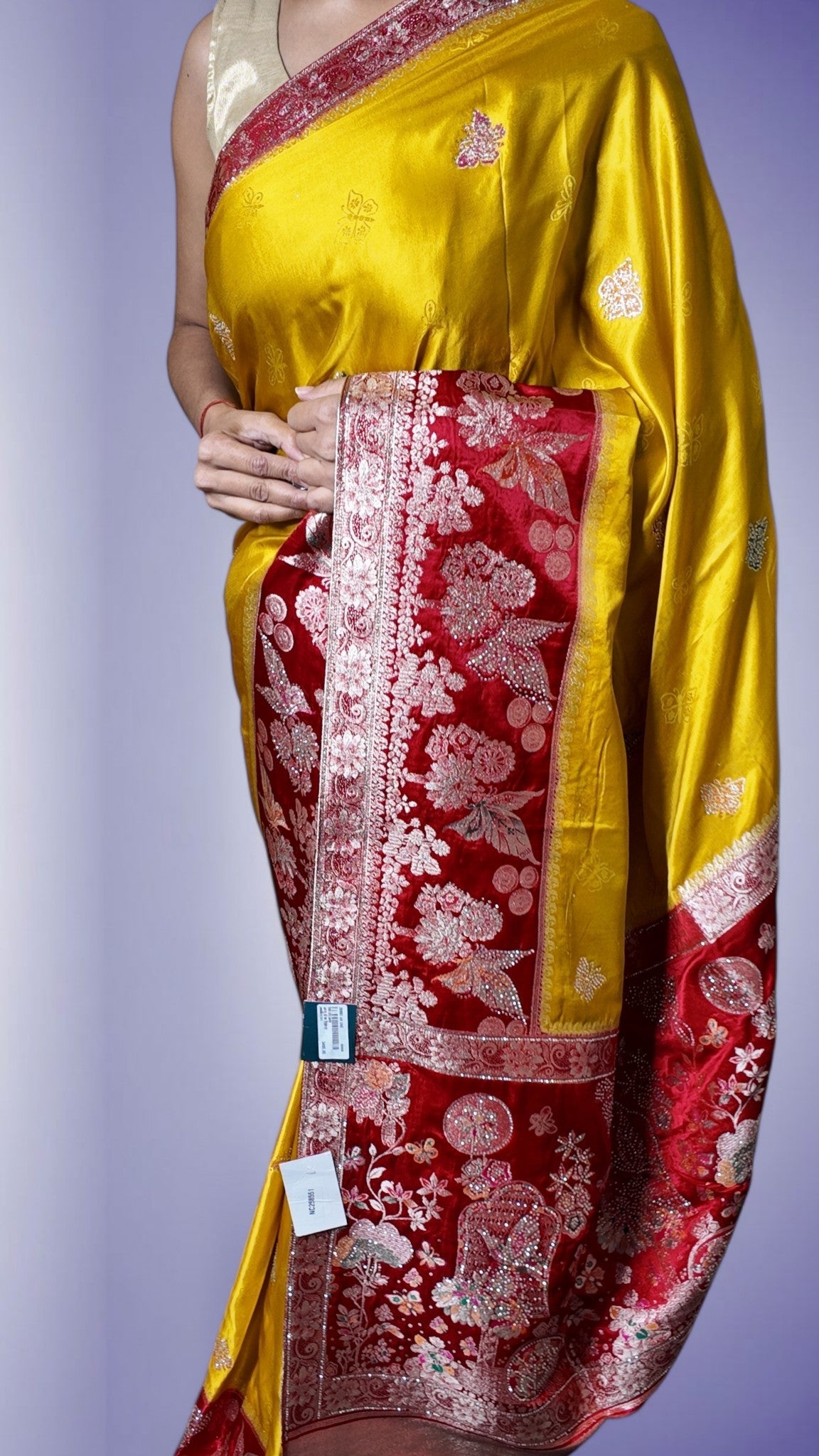 Saffron Regal Heritage Luxe Saree