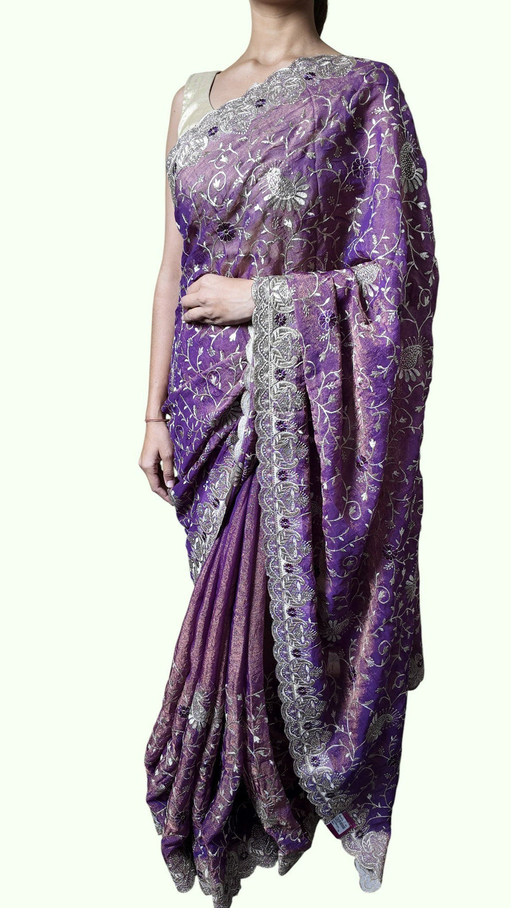 Orchid Regal Opulent Couture Saree