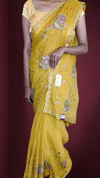 Saffron Regal Exquisite Glamour Saree
