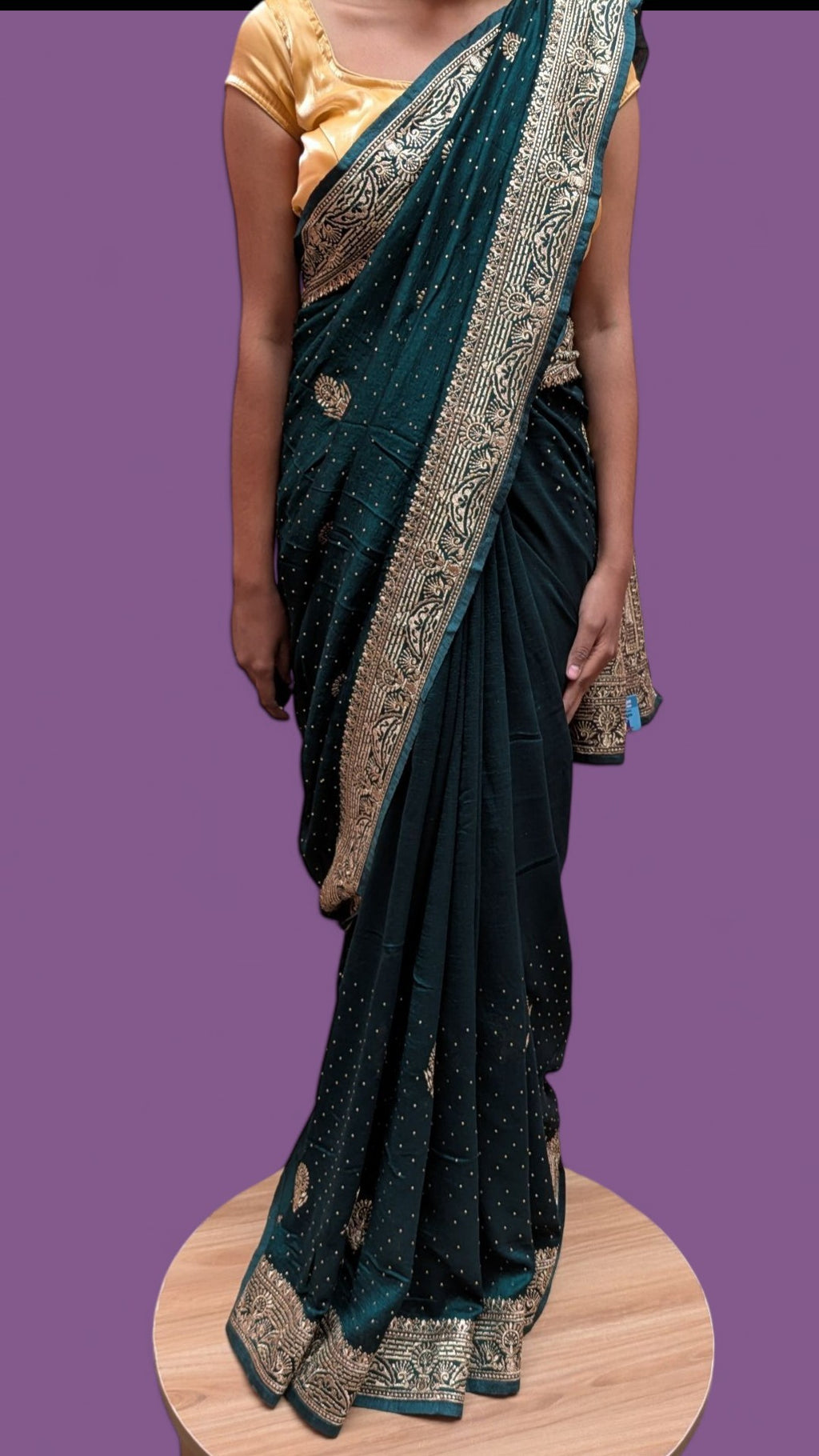 Emerald Regal Luxe Essence Saree