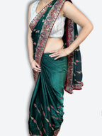 Emerald Regal Opulent Heritage Saree