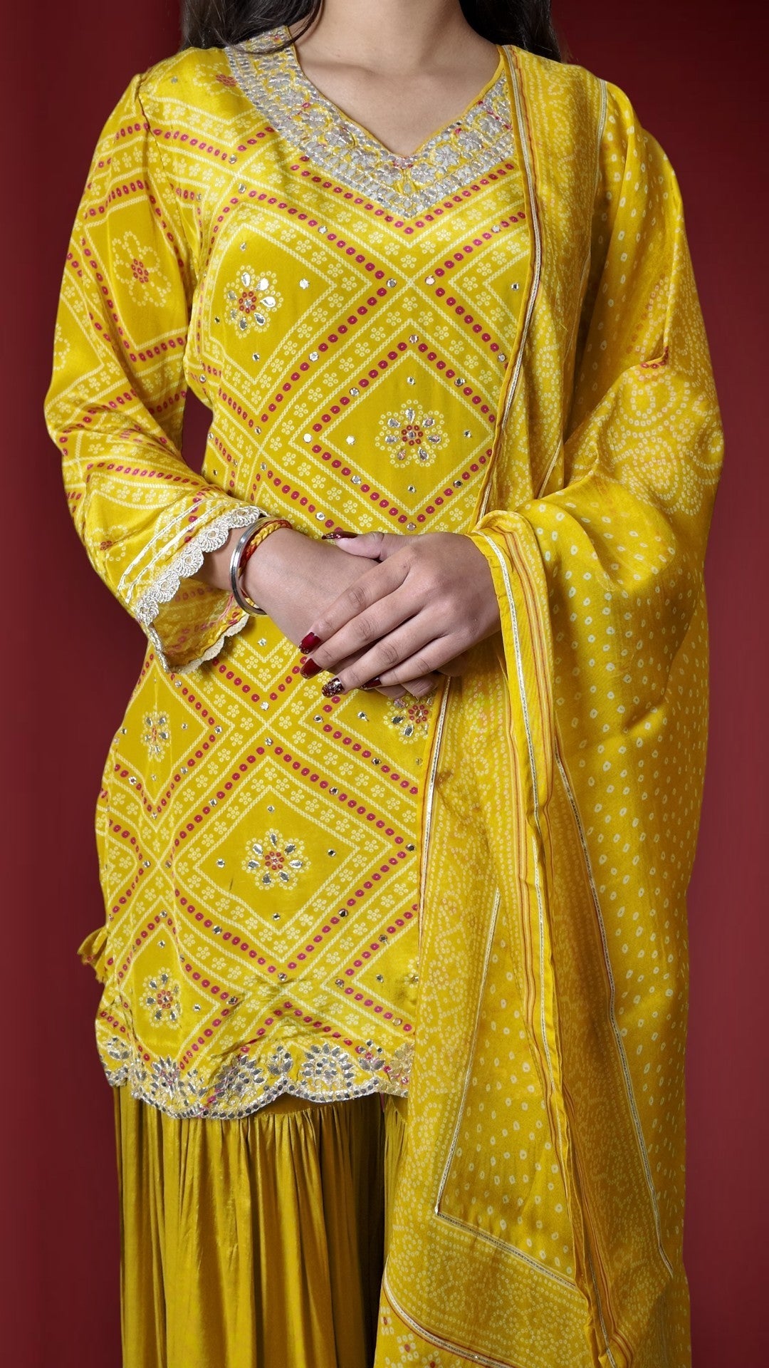 Saffron Regal Opulent Festive Suit
