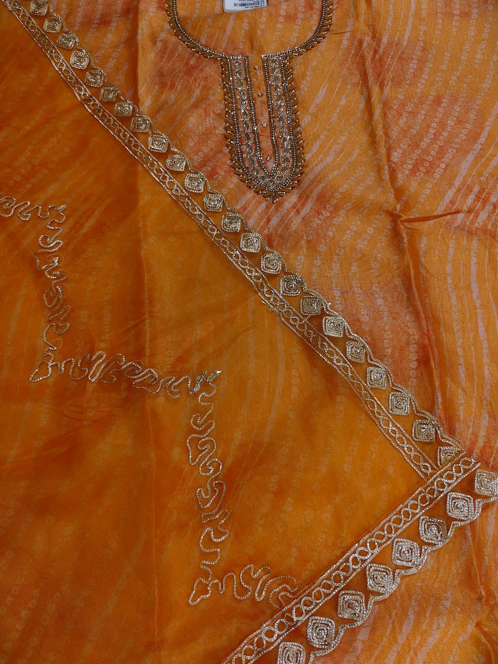 Saffron Regal Timeless Elegance Suit