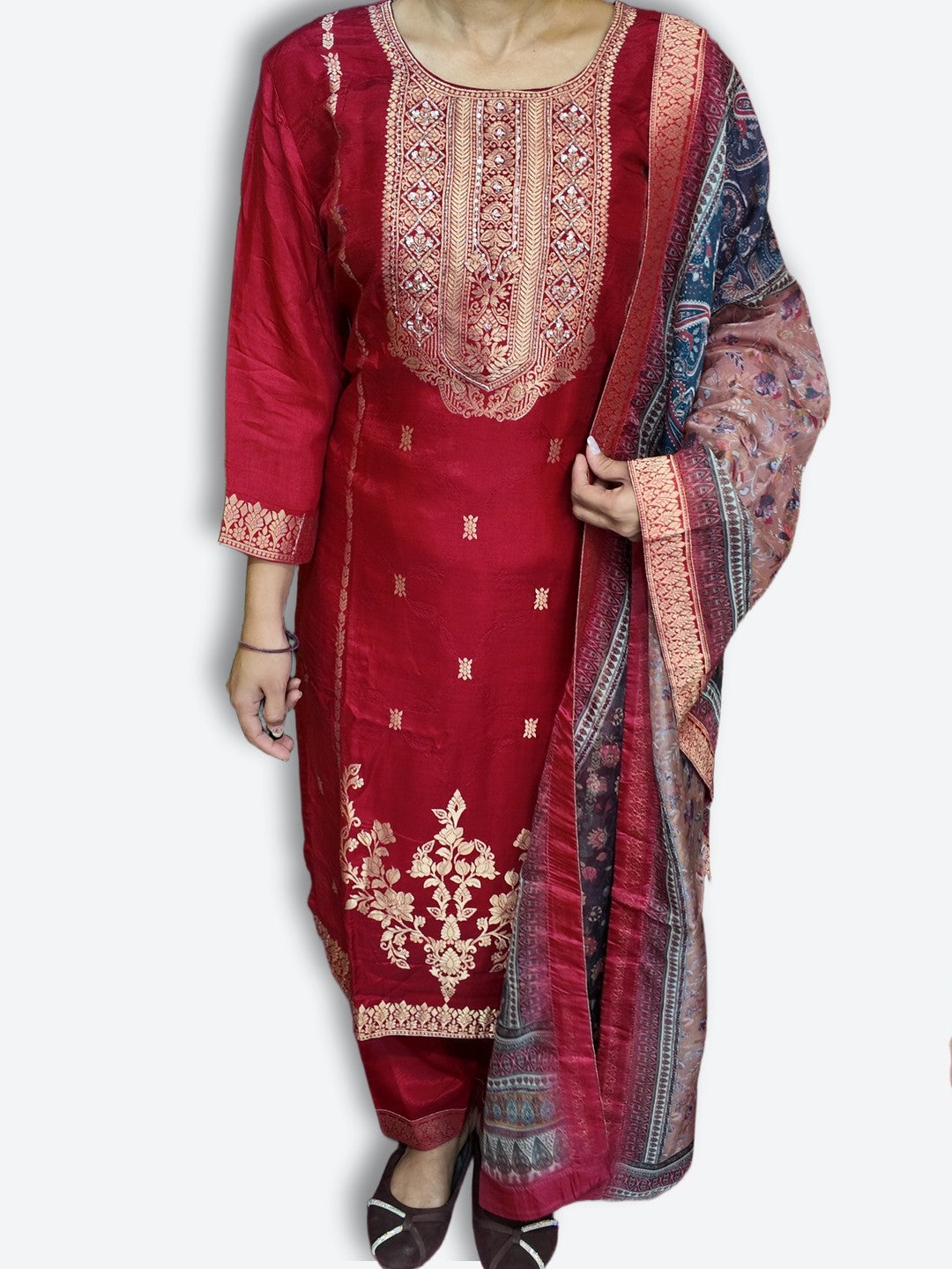 Burgundy Regal Heritage Luxe Suit