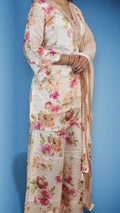 Ivory Ethereal Bloom Elegance Suit