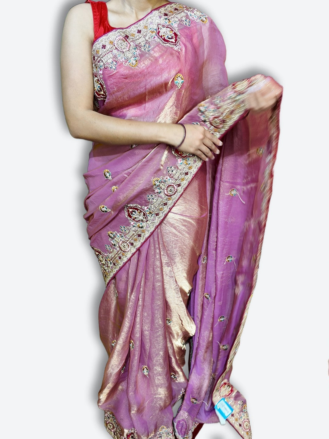 Orchid Regal Opulent Couture Saree