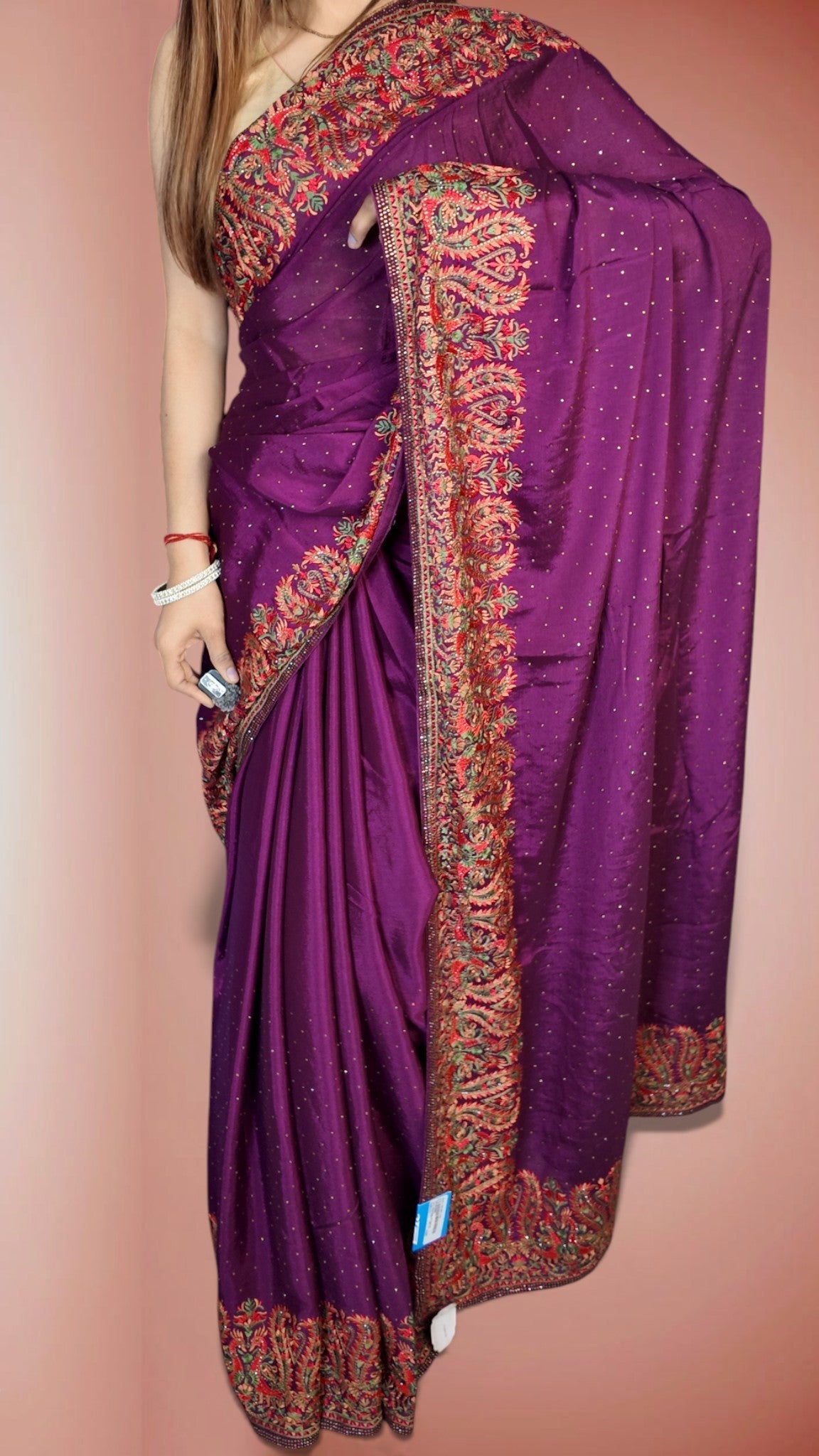 Amethyst Majestic Heritage Luxe Saree