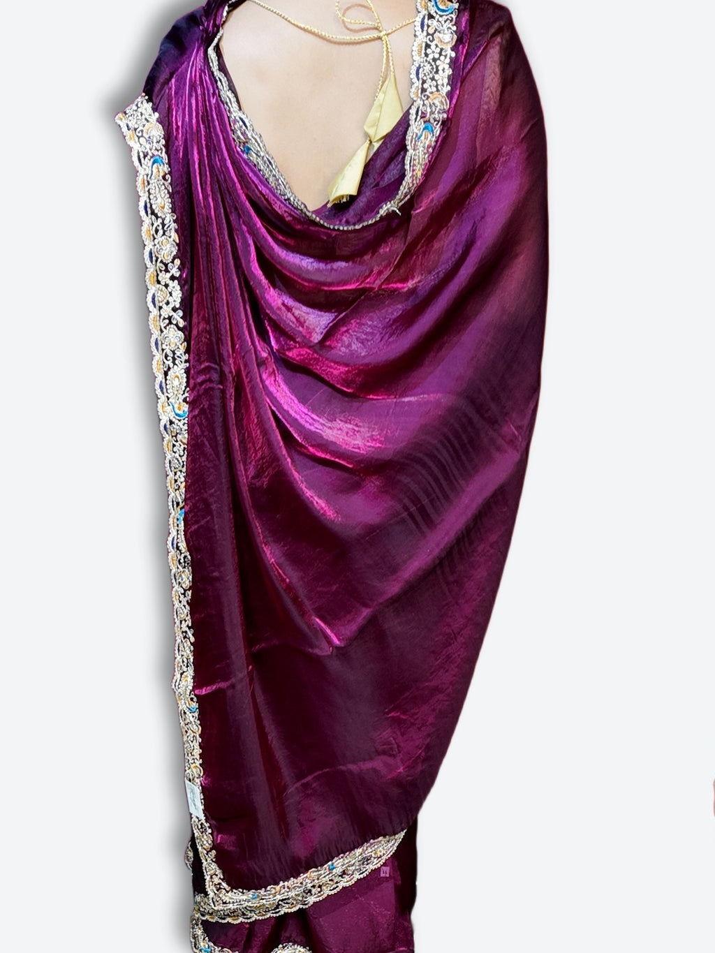 Bordeaux Regal Heritage Luxe Saree
