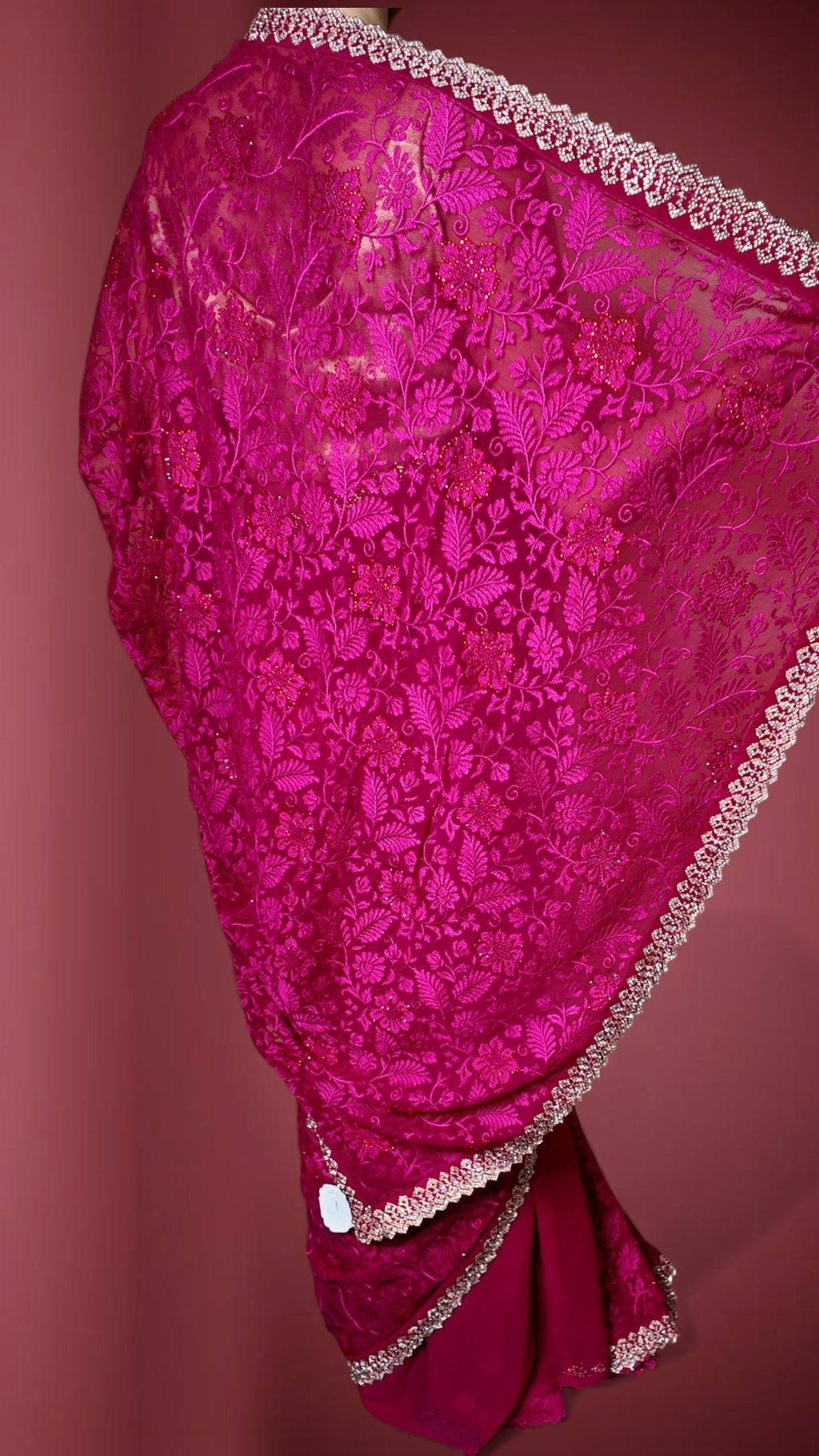 Fuchsia Radiant Heritage Luxe Saree