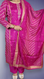 Fuchsia Regal Opulent Charm Suit
