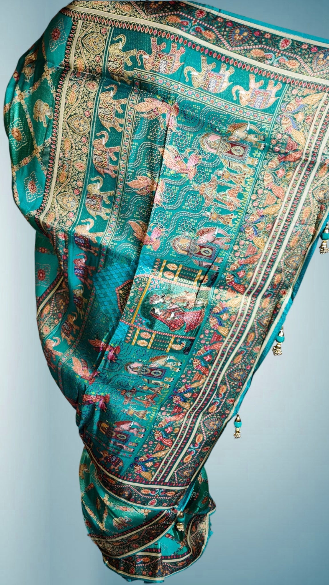 Emerald Regal Heritage Luxe Saree