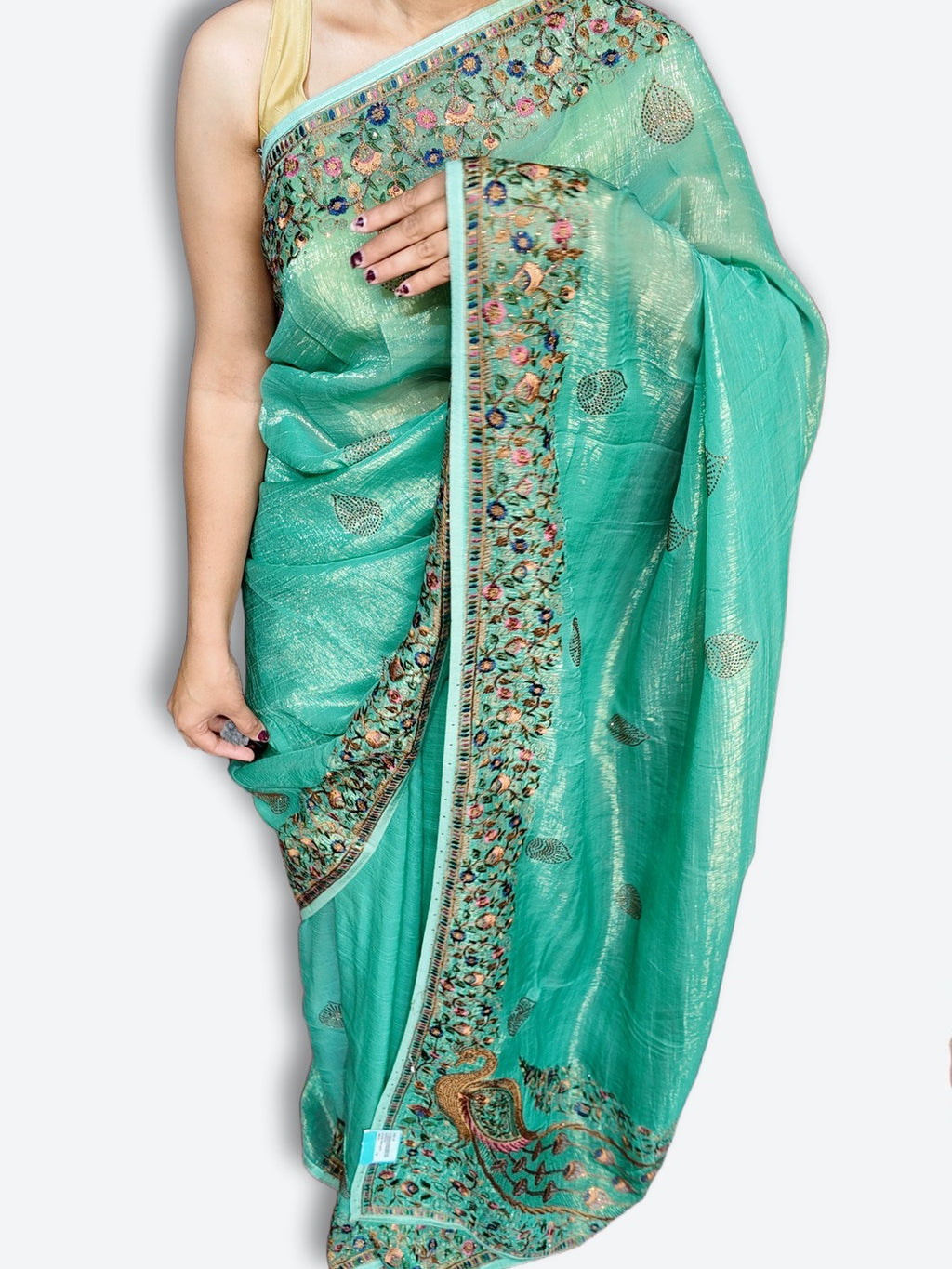 Jade Enchanted Regal Elegance Saree