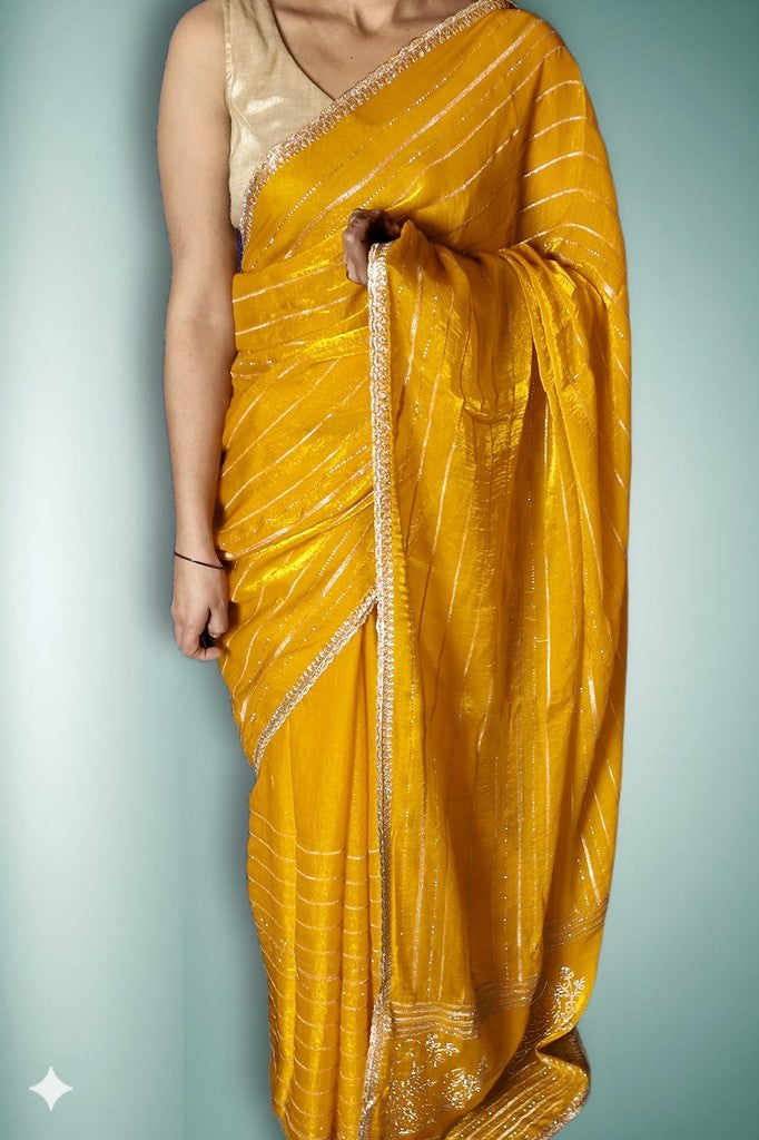 Sapphire Regal Radiant Elegance Saree