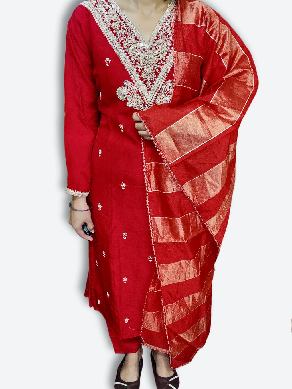 Crimson Regal Opulent Elegance Suit
