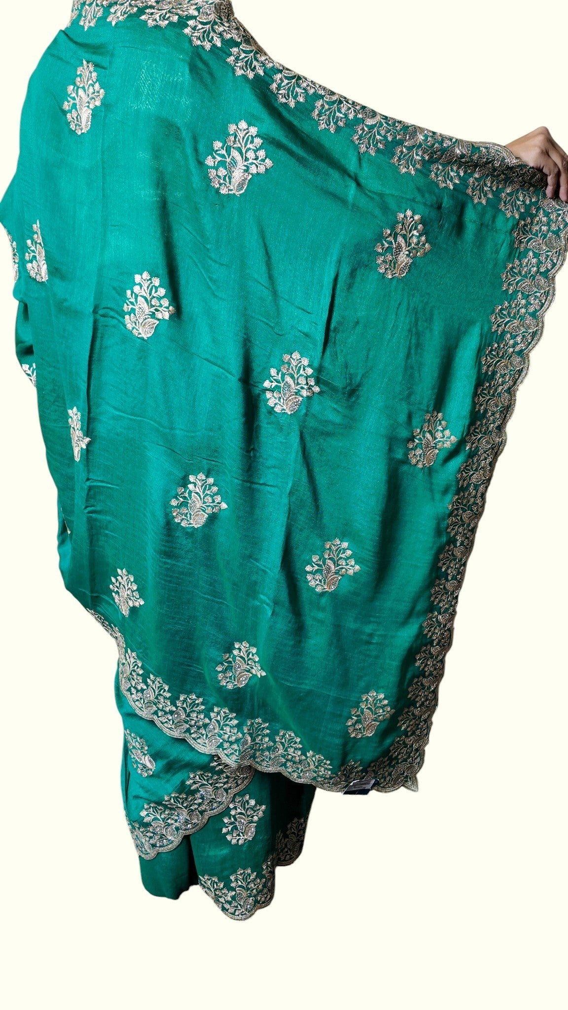 Emerald Regal Exquisite Heritage Saree