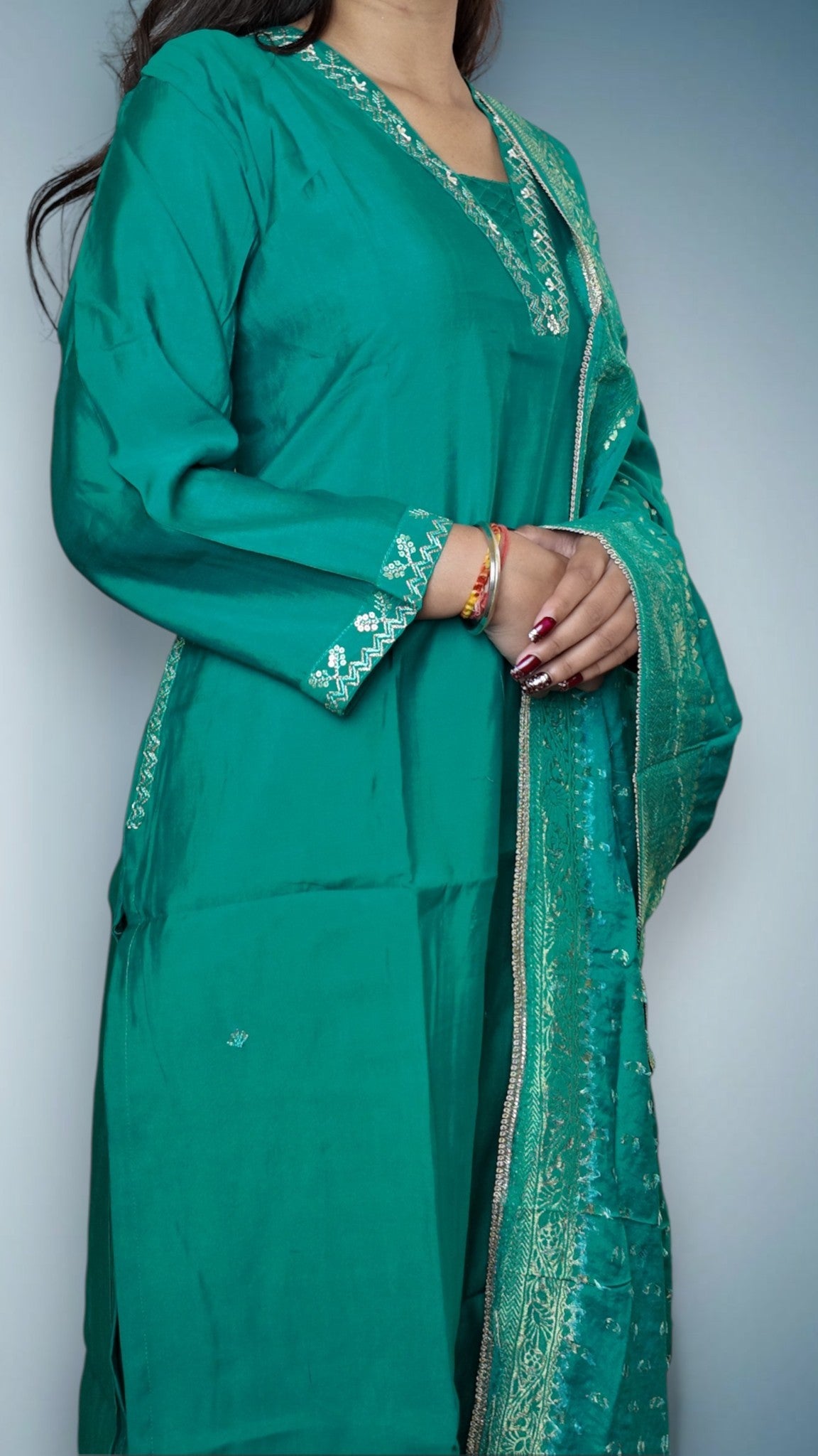 Jade Regal Timeless Elegance Suit