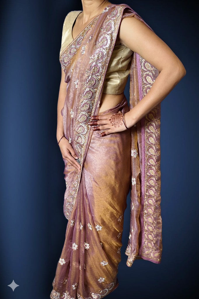 Jade Majestic Heritage Luxe Saree