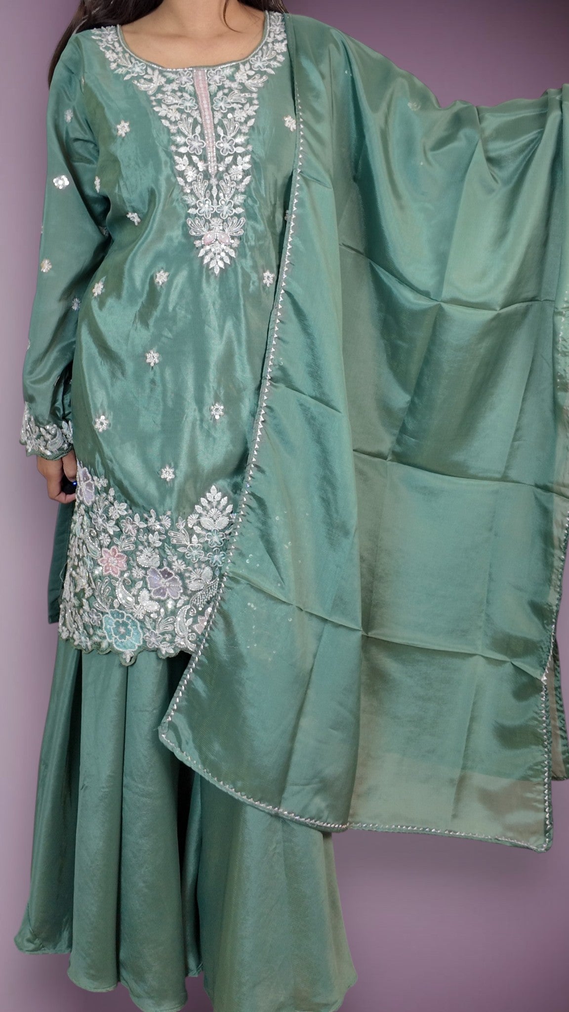 Jade Regal Opulent Charm Suit