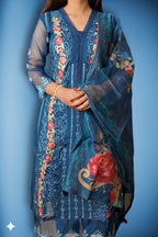 Sapphire Regal Opulent Elegance Suit