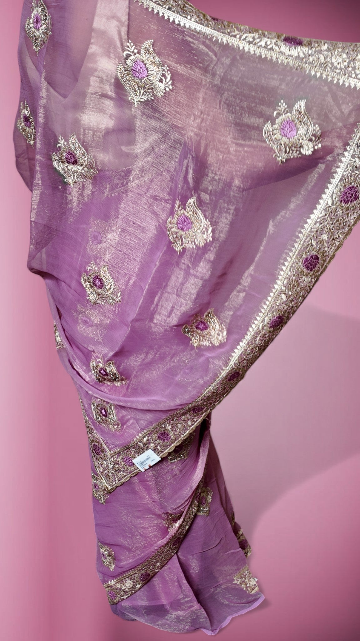 Orchid Regal Opulent Graceful Saree