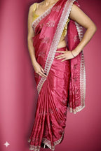 Fuchsia Regal Timeless Elegance Saree
