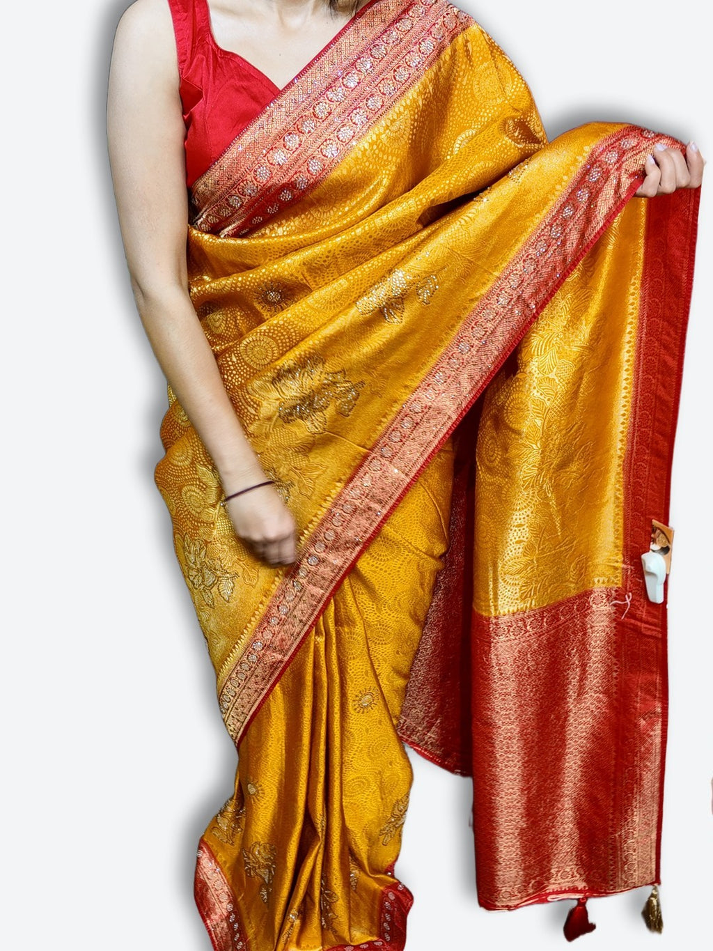 Saffron Regal Heritage Luxe Saree