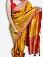 Saffron Regal Heritage Luxe Saree