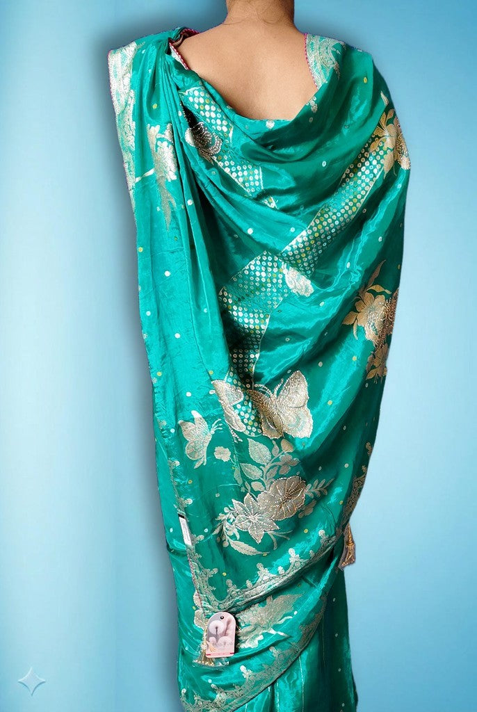 Jade Regal Opulent Elegance Saree