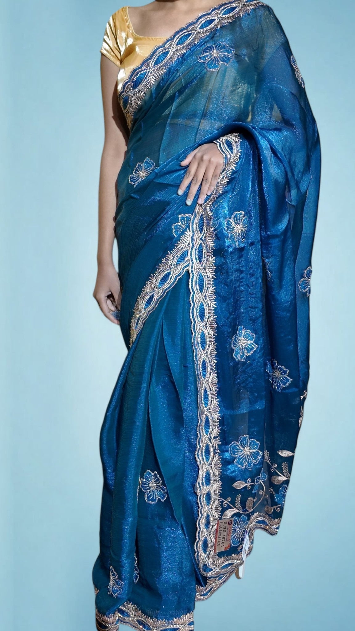 Sapphire Regal Opulent Elegance Saree
