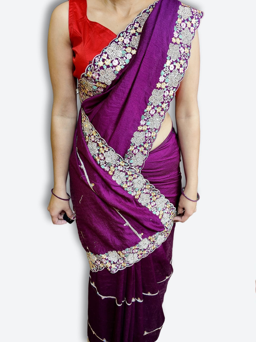 Sapphire Regal Exquisite Aura Saree