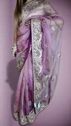 Orchid Ethereal Regal Couture Saree