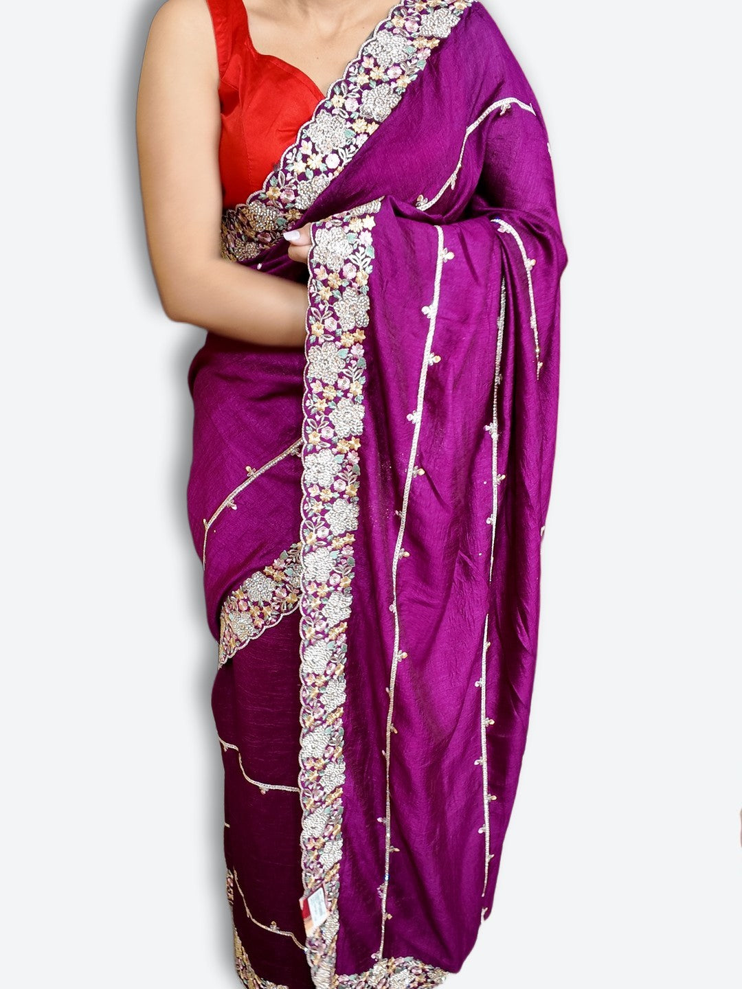Sapphire Regal Exquisite Aura Saree