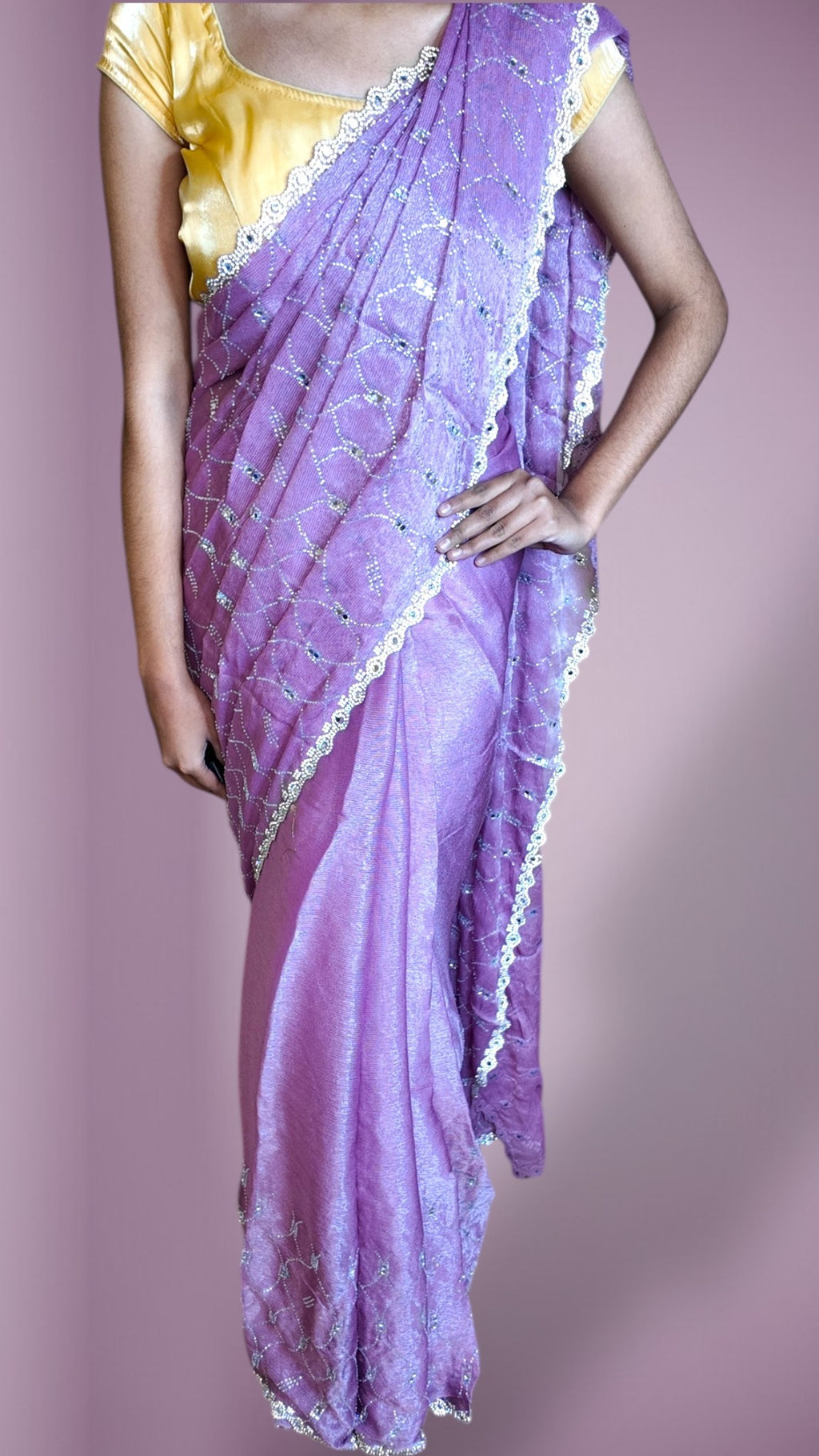 Orchid Radiant Elegance Dream Saree