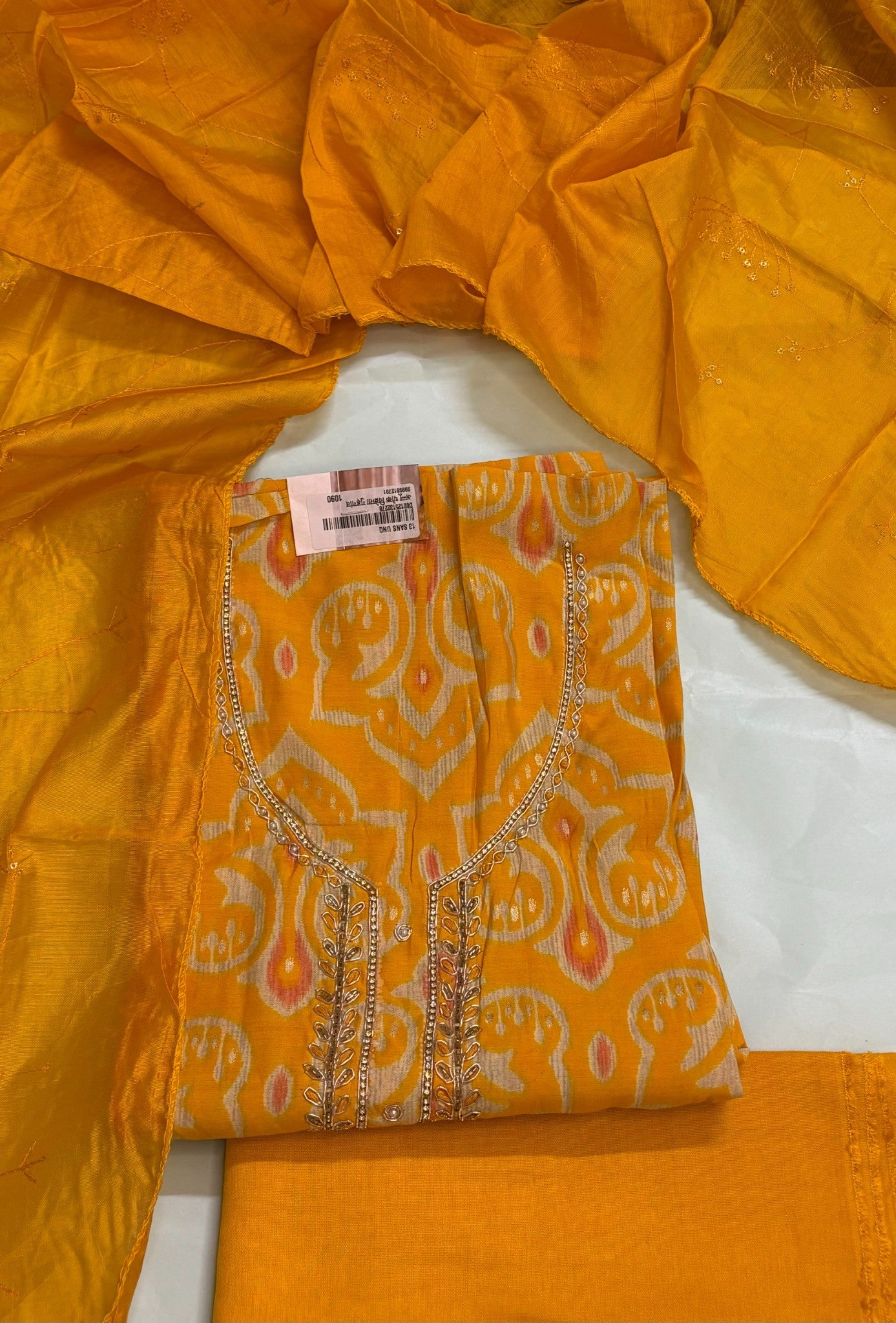 Saffron Regal Opulent Essence Suit