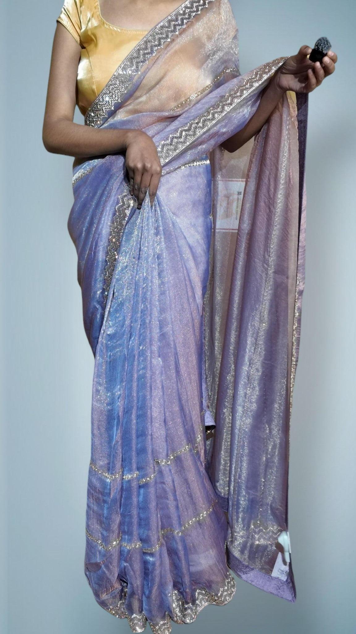 Orchid Ethereal Radiant Elegance Saree