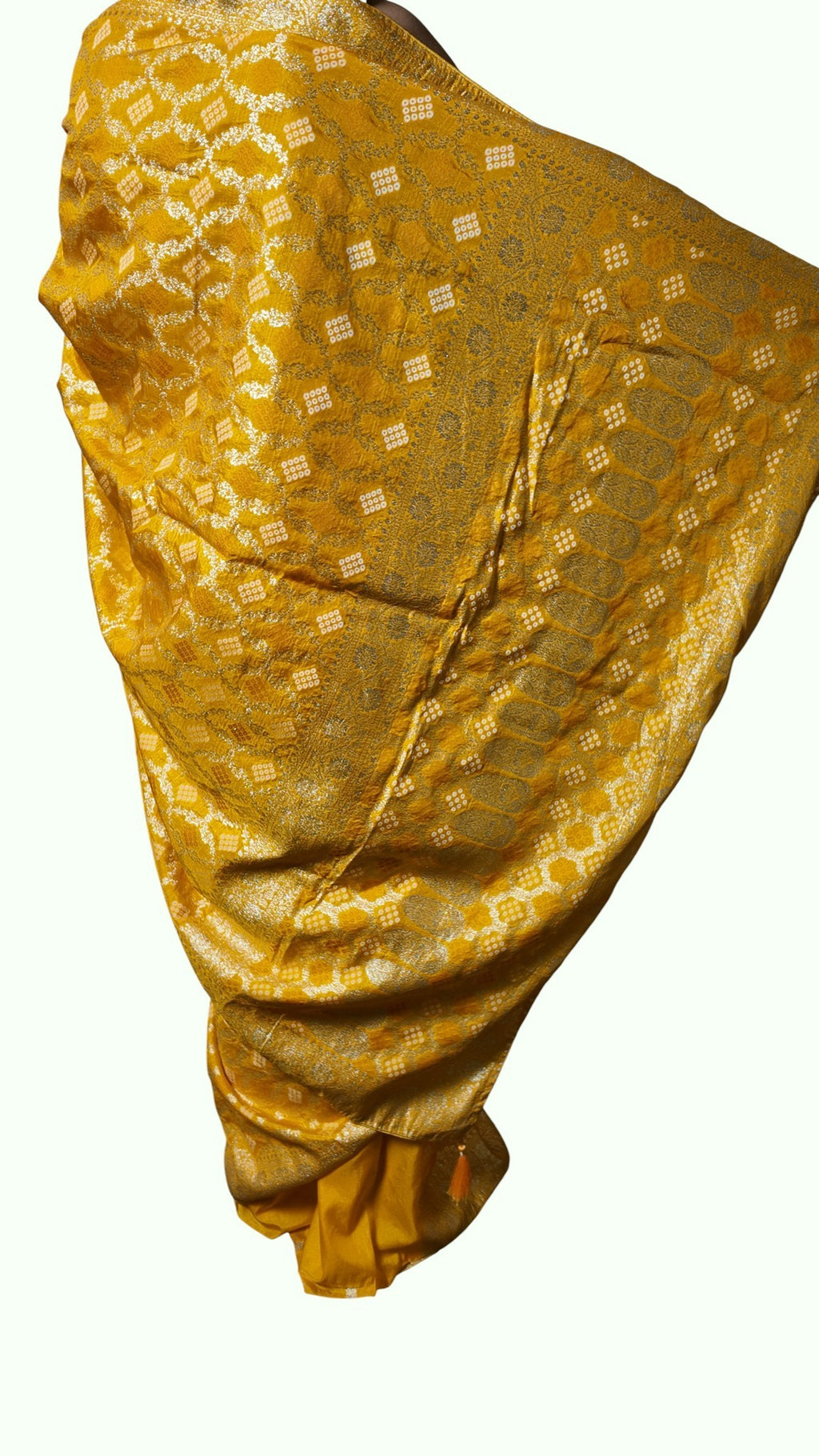 Gilded Regal Opulent Heritage Saree