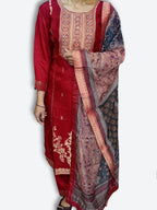 Burgundy Regal Heritage Luxe Suit