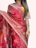 Crimson Regal Heritage Luxe Saree