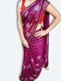 Fuchsia Regal Opulent Charm Saree