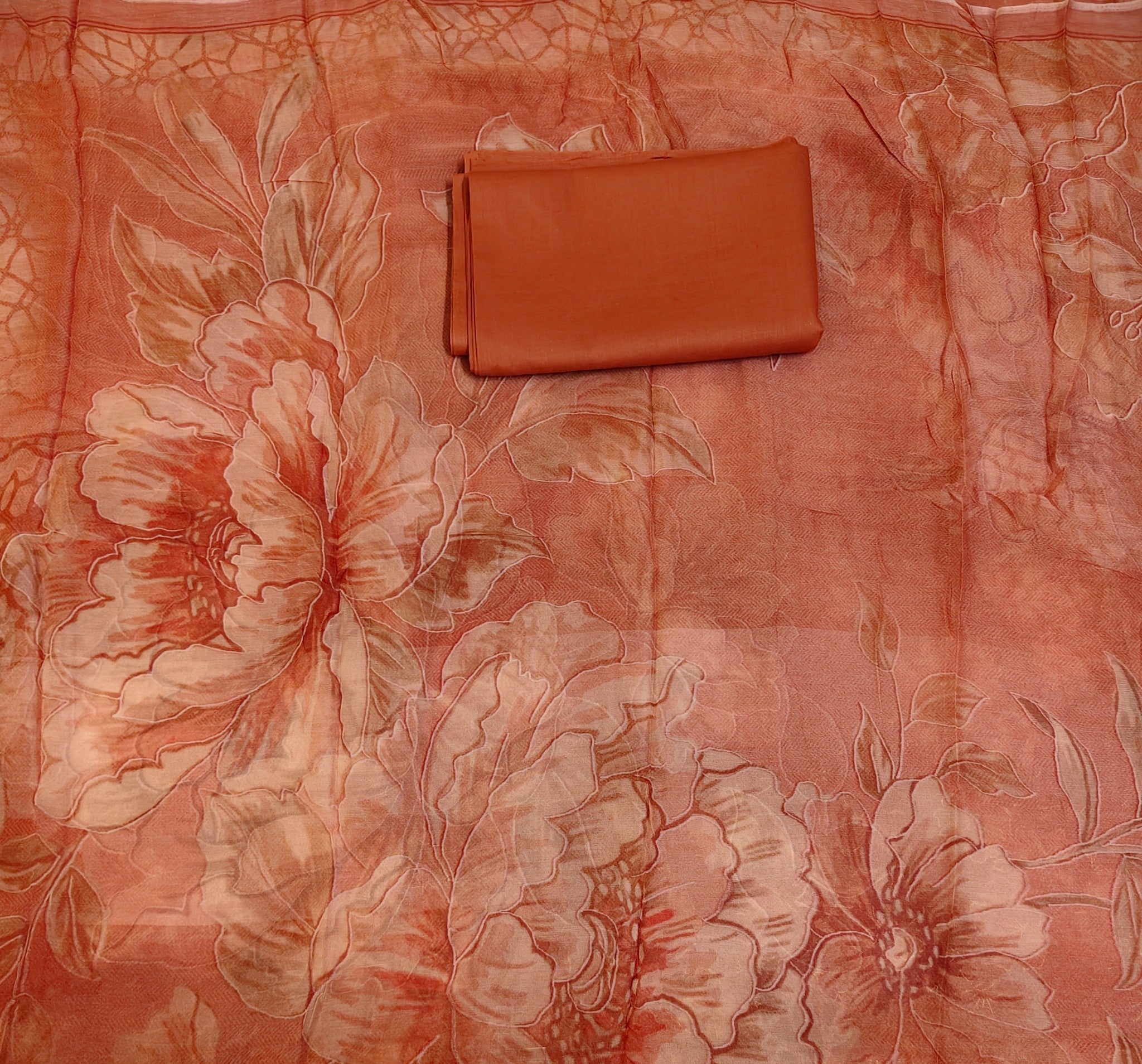 Apricot Ethereal Graceful Couture Suit