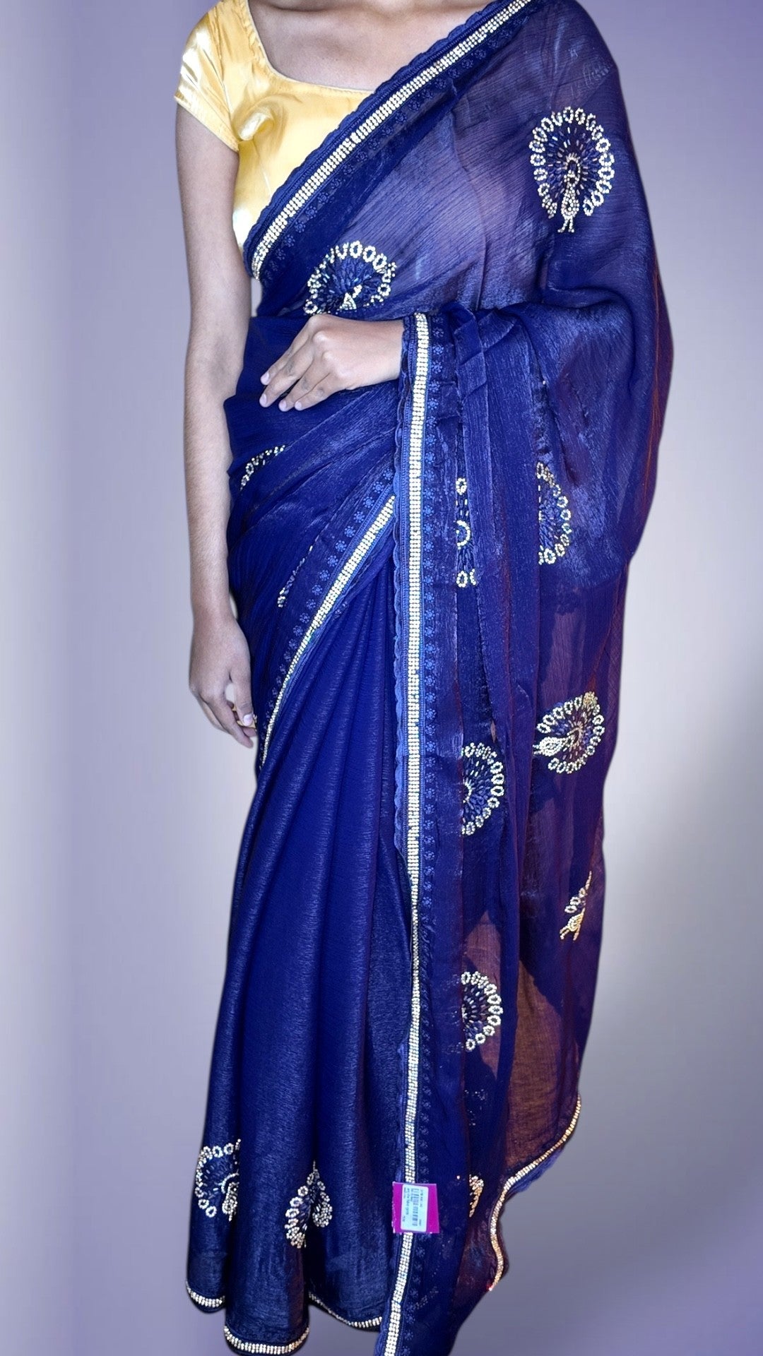 Sapphire Regal Radiant Elegance Saree