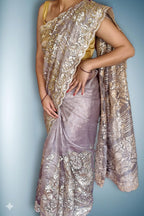 Orchid Regal Opulent Couture Saree