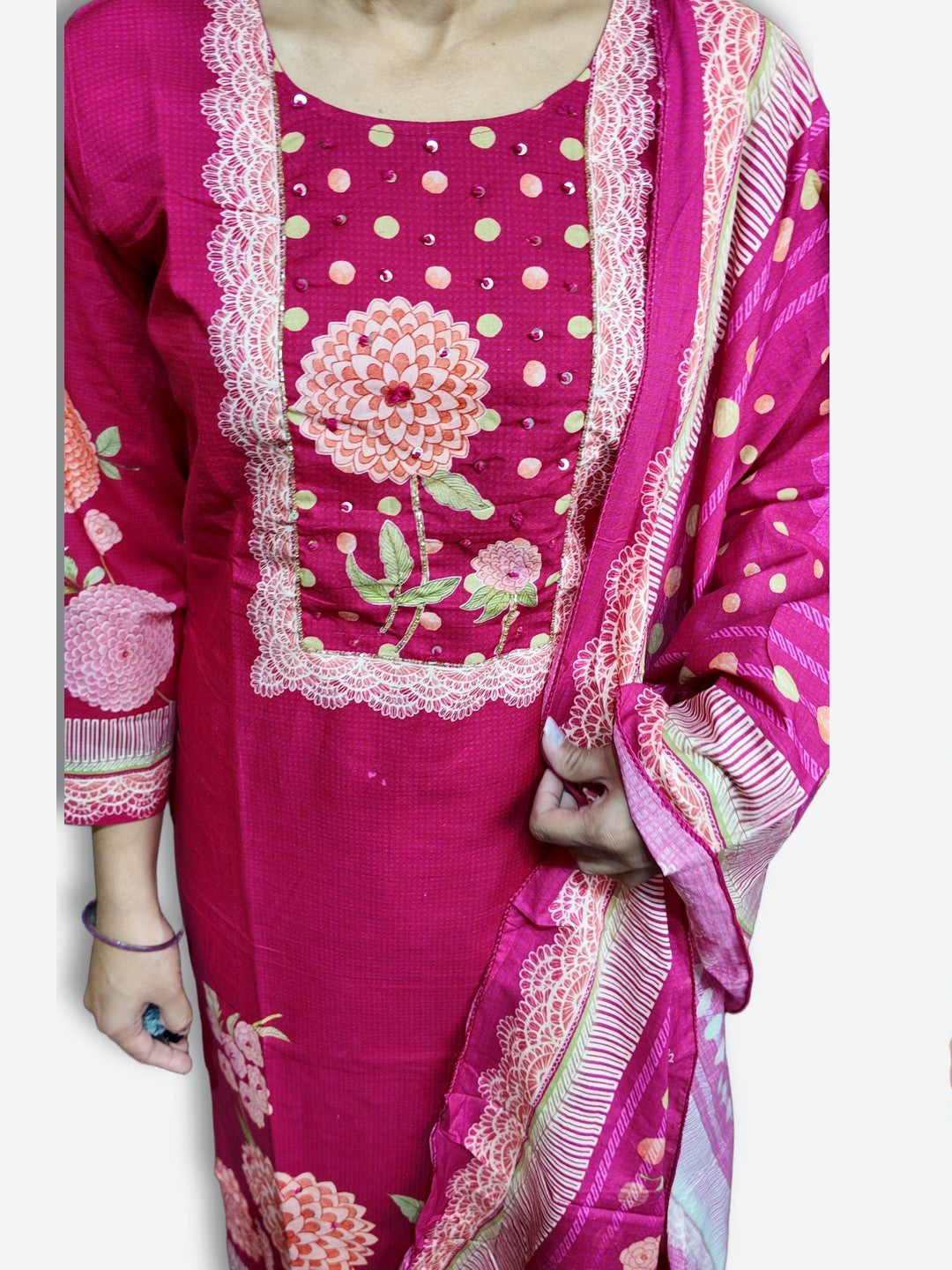 Ivory Ethereal Graceful Classic Suit