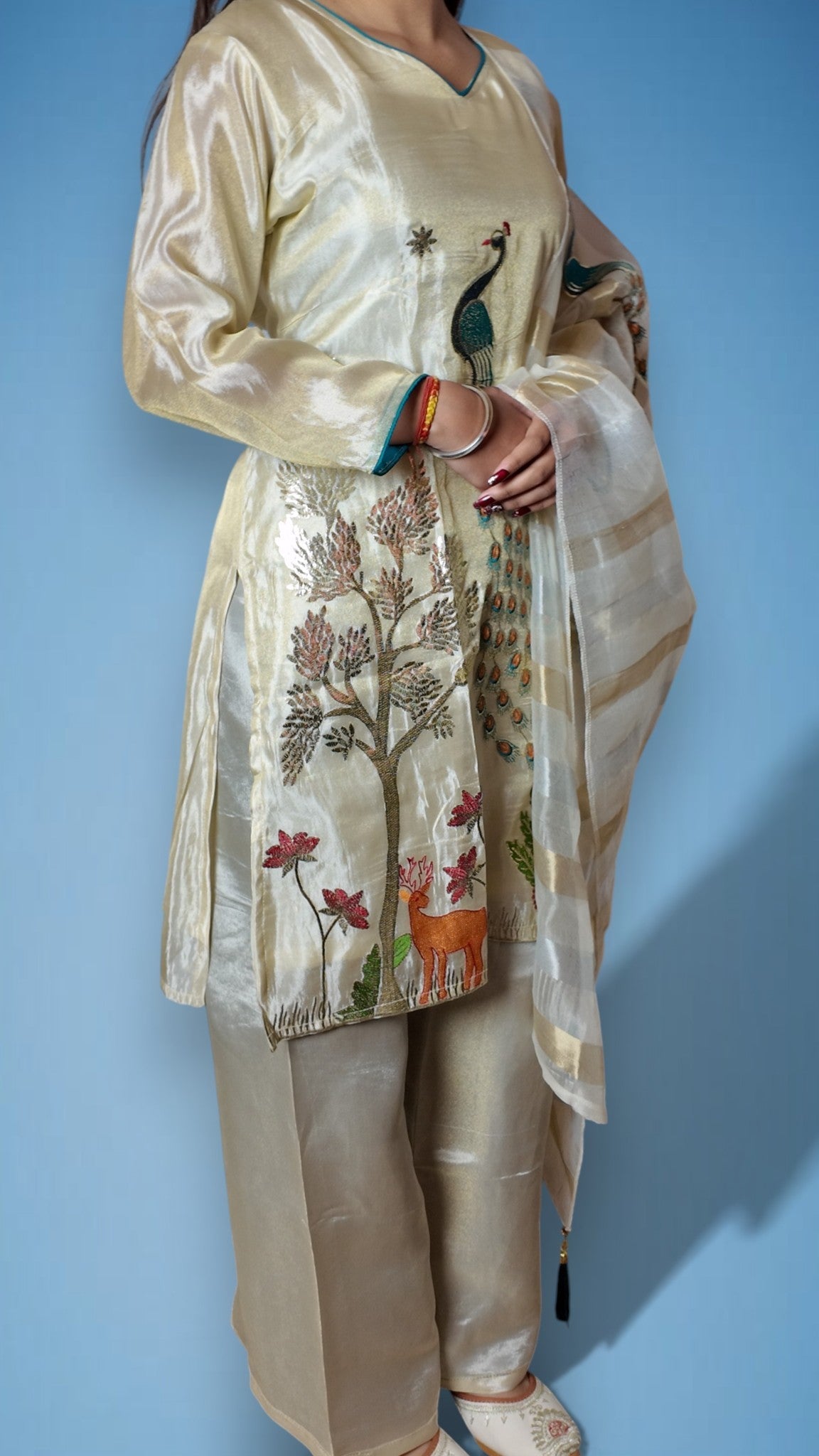 Champagne Regal Exquisite Heritage Suit