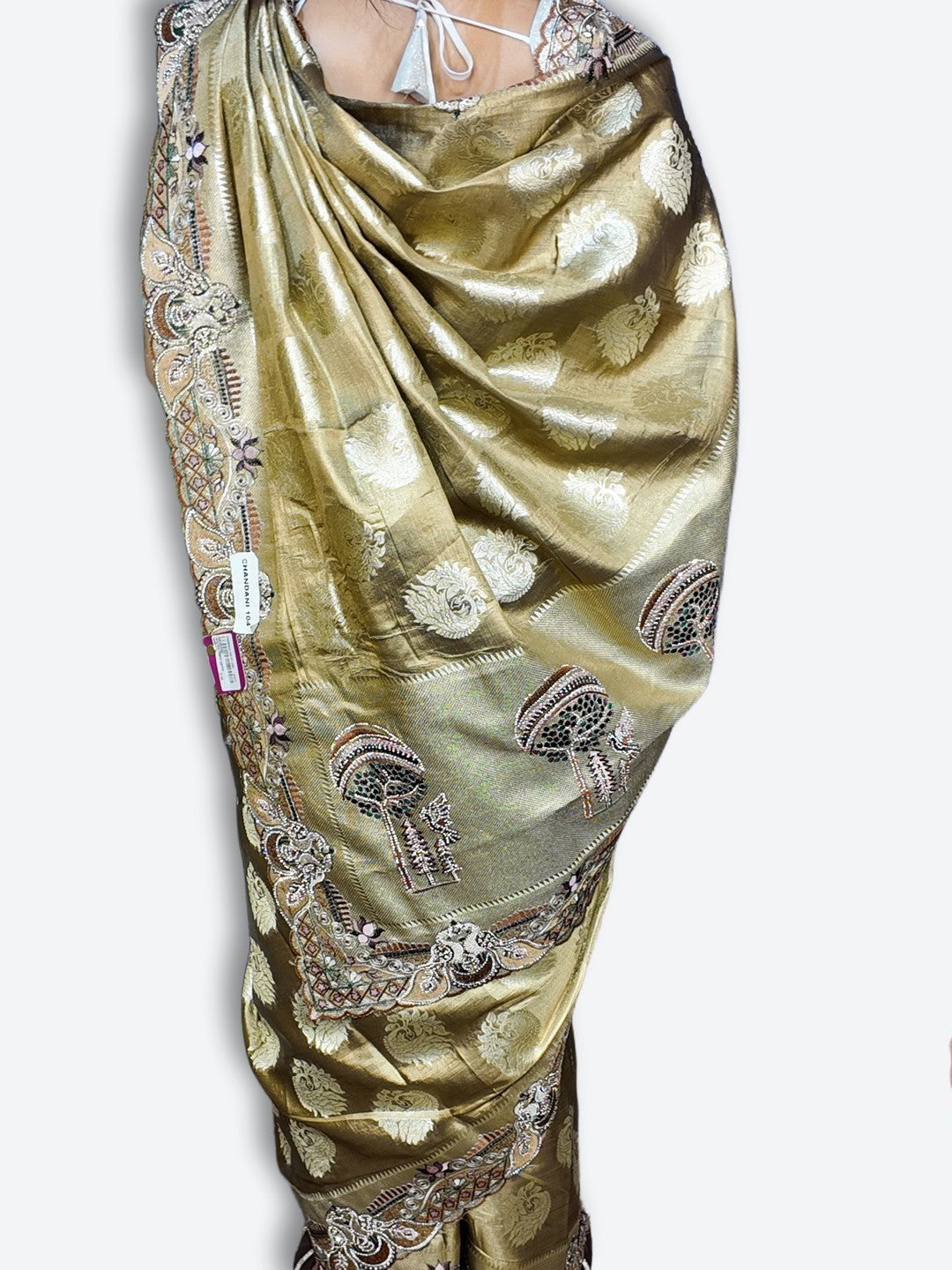 Gilded Regal Opulent Heritage Saree