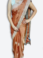 Copper Regal Opulent Heritage Saree