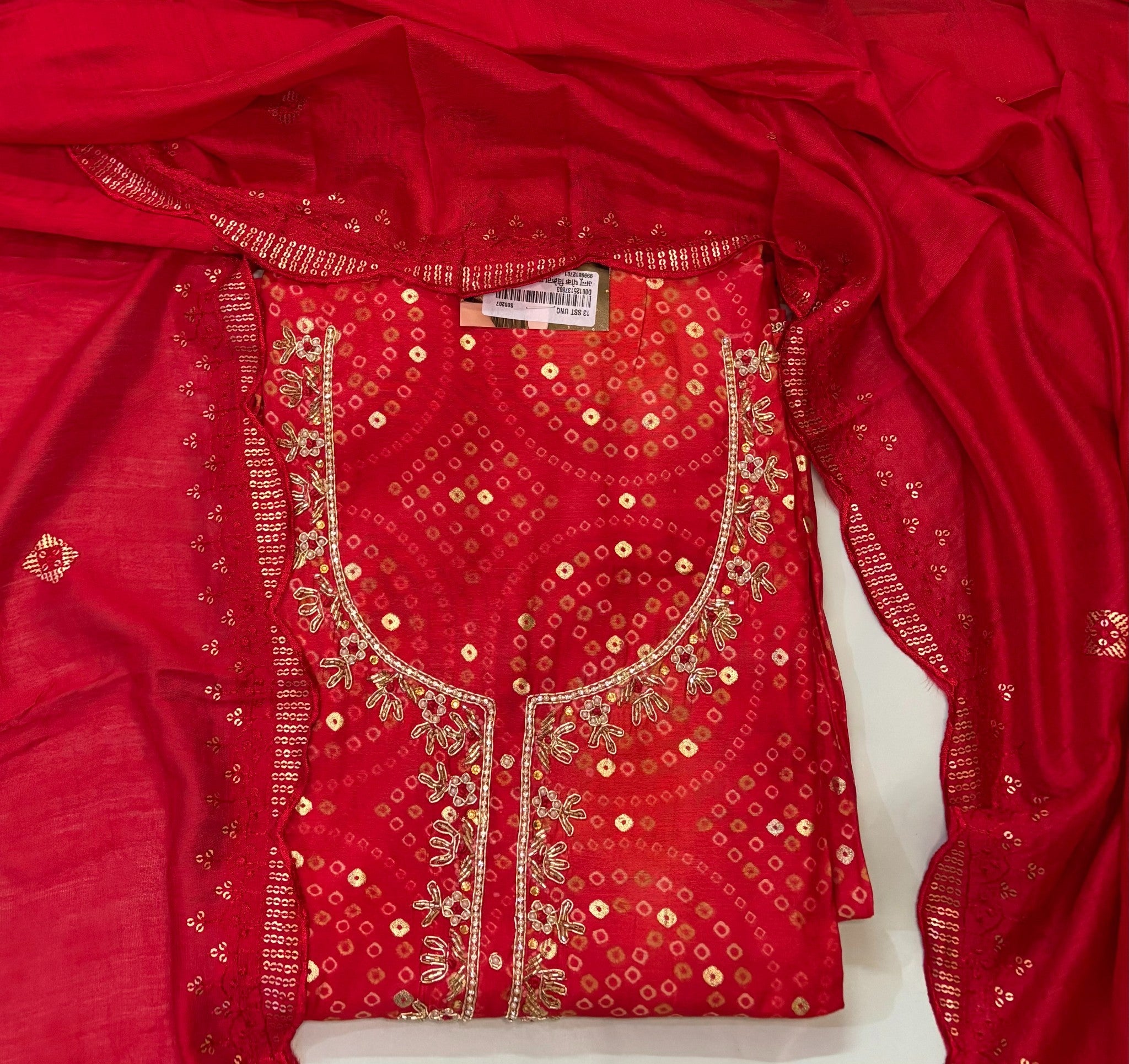 Crimson Regal Opulent Charm Suit