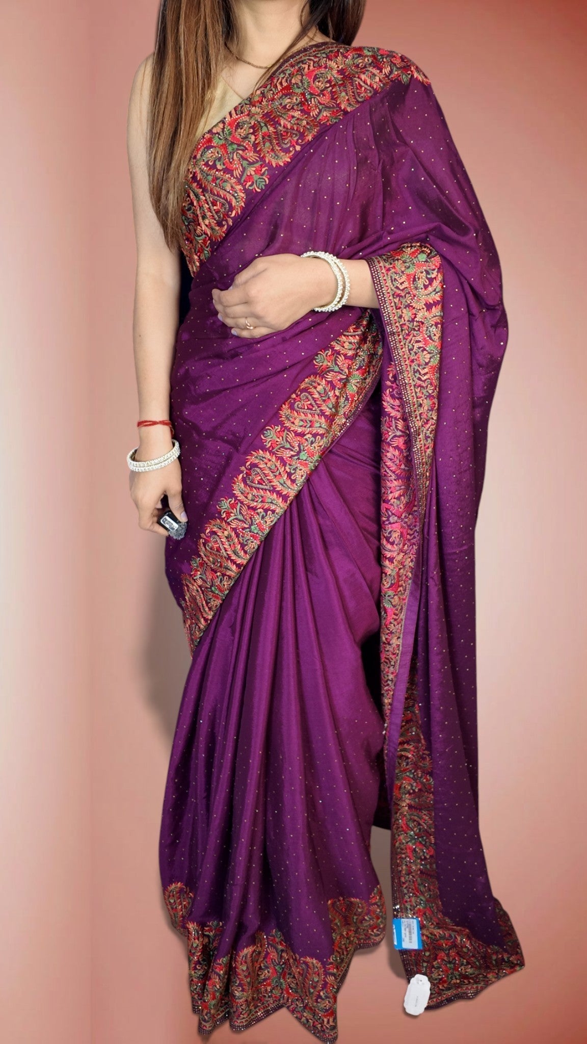 Amethyst Majestic Heritage Luxe Saree
