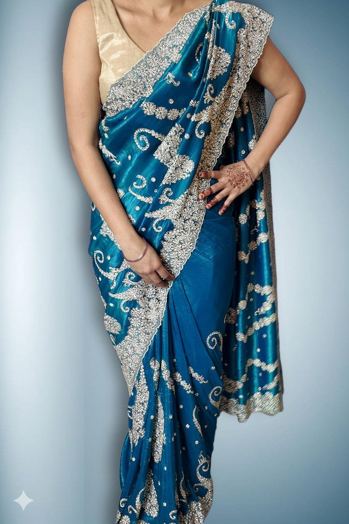 Sapphire Regal Opulent Essence Saree